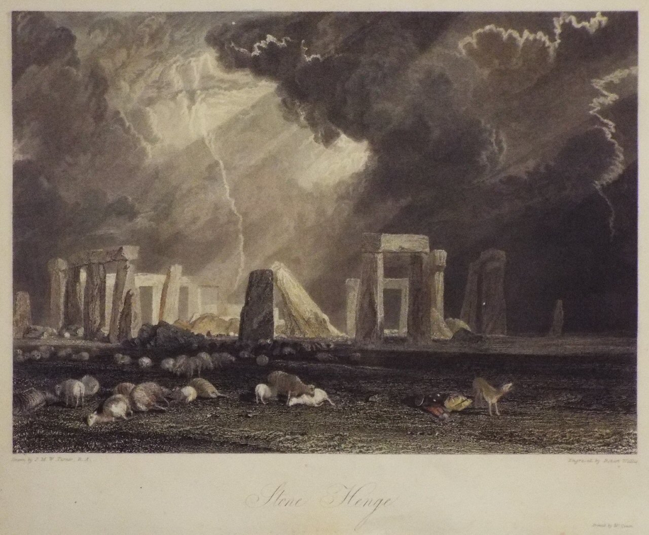 Print - Stone Henge - Wallis